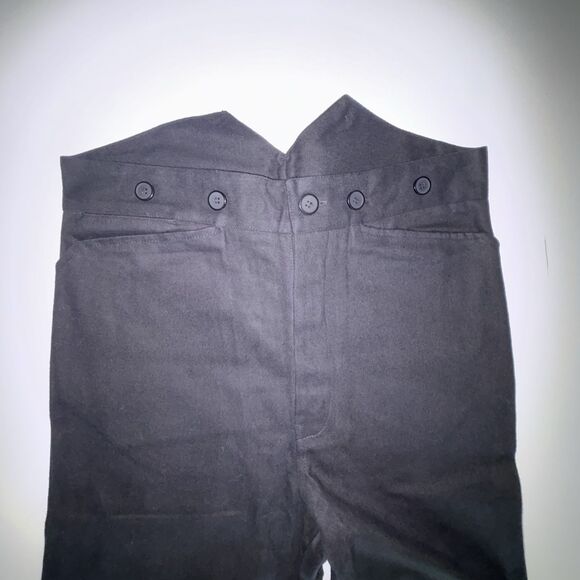 Frontier Classics Mens Black Drifter Trousers Pants Size 36 Reenactment Western - Picture 9 of 10